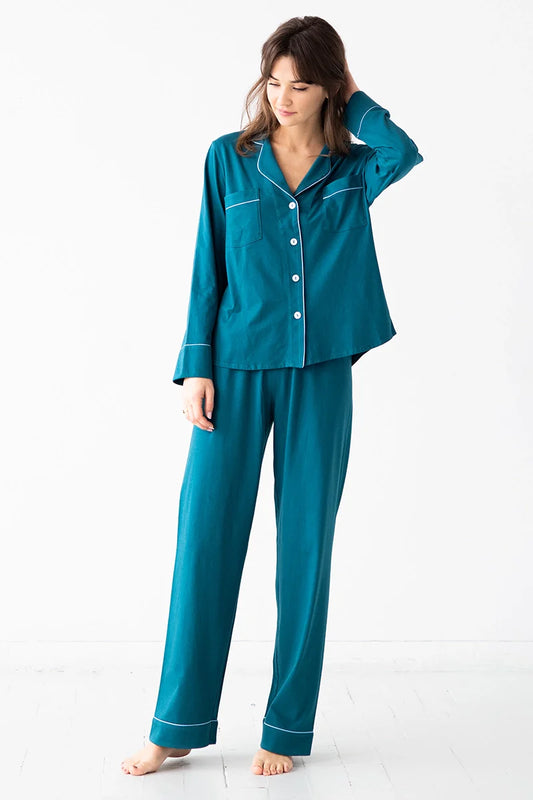 Classic Pajamas in Pima Cotton in - PAJAMAS photo