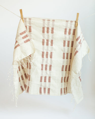 Soho Cotton Hand Towel in Clay - Kitchen Towels photo