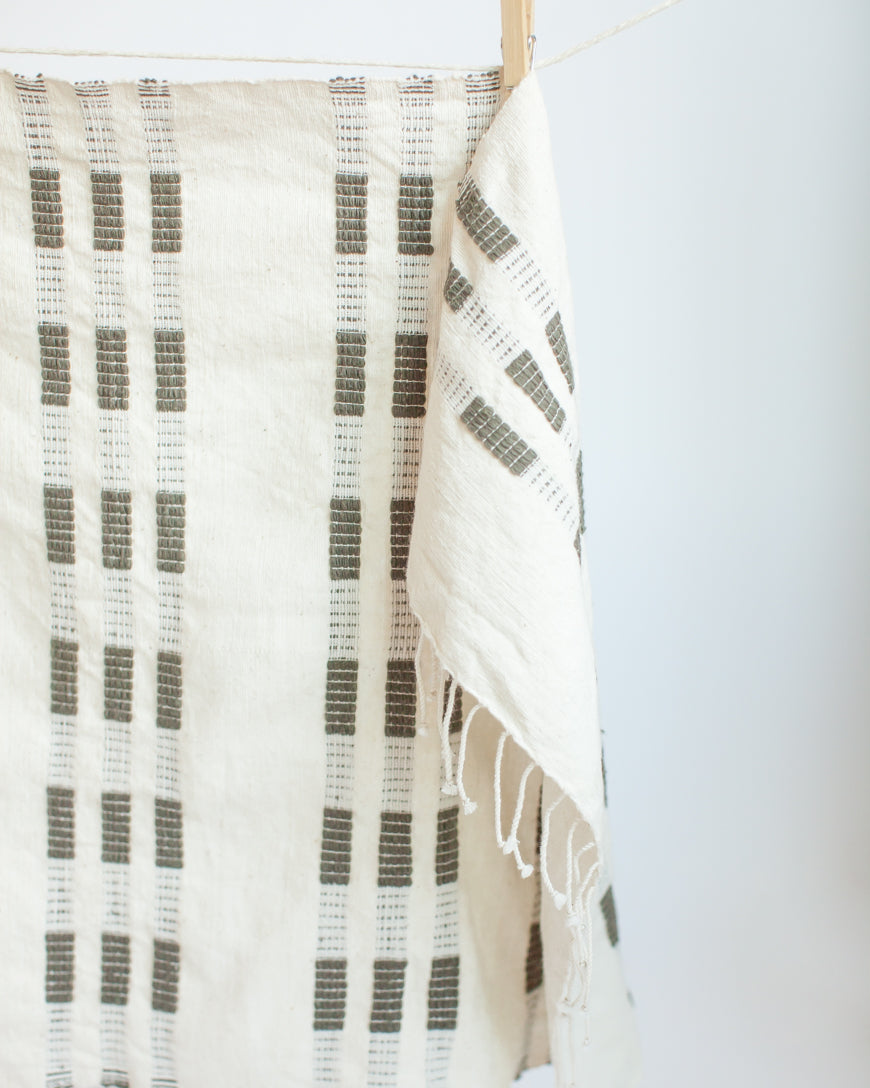 Soho Cotton Hand Towel - Grey | SwagglyLife