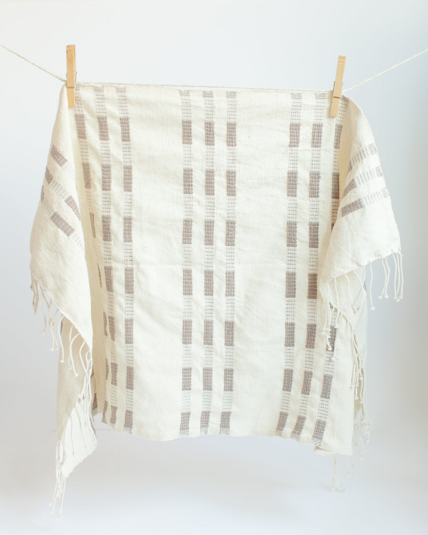 Soho Cotton Hand Towel in Stone - Kitchen Towels photo