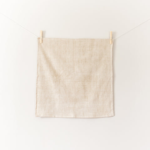Petra Cotton Napkin in Beige Set of 2 - Cloth Napkins photo