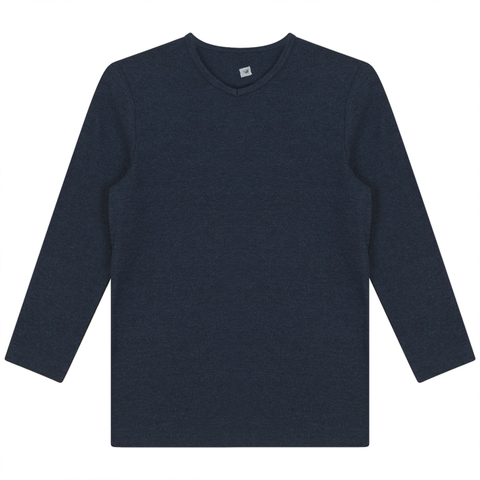 V Neck Ribbed Tee in - Ladies Pullover photo