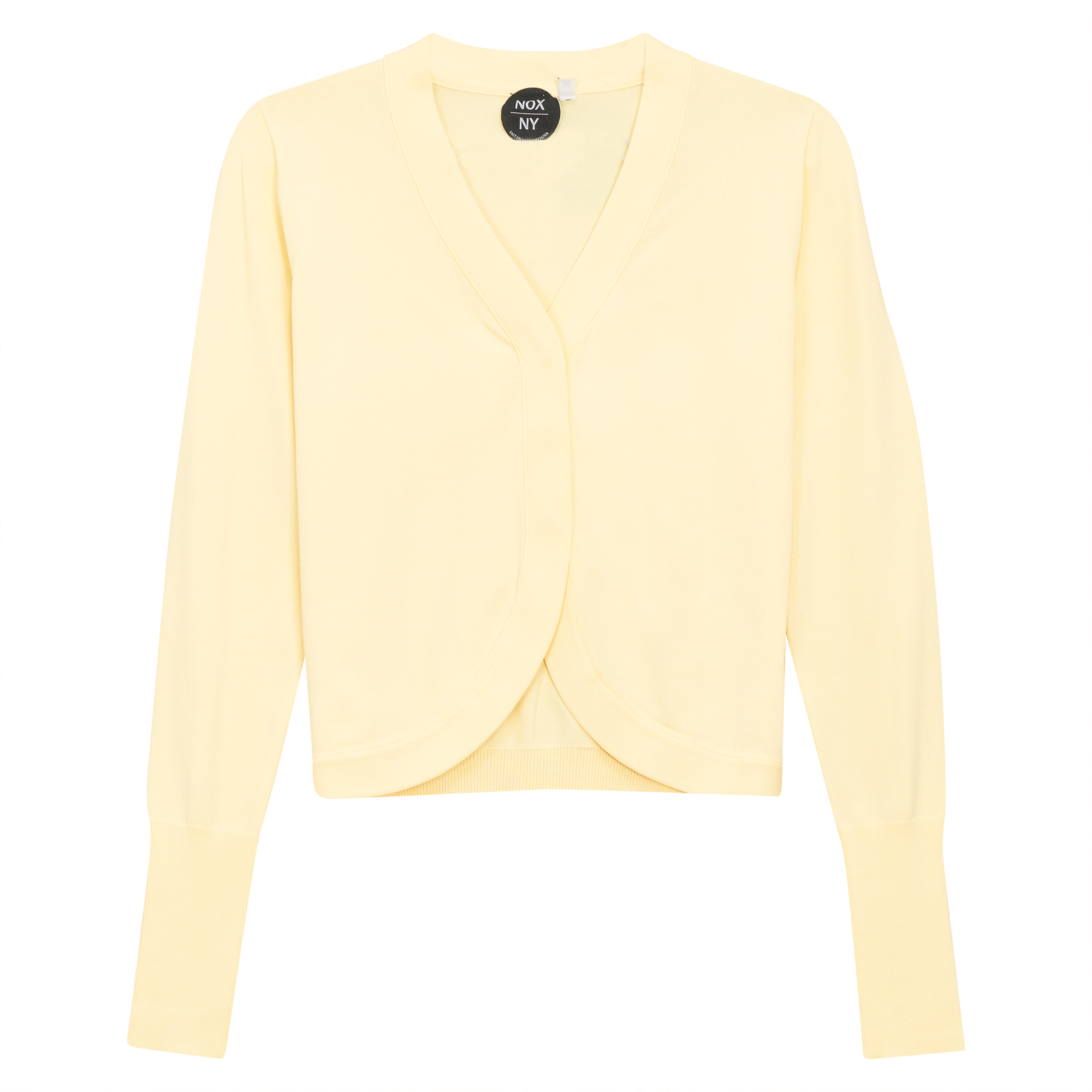 Crop Knit Cardigan in Popcorn - Teen Pullover photo