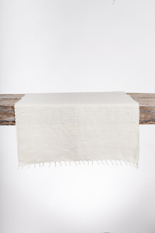 Riviera Cotton Table Runner in - Table Runners photo