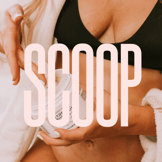 The Spoiled Mama Indulge Sugar Scrub for Stretch Marks in - Sugar Scrub > itchy belly > stretch mark scrub > natural skin care during pregnancy > dry itchy skin during pregnancy > sugar scrub for stretch marks photo