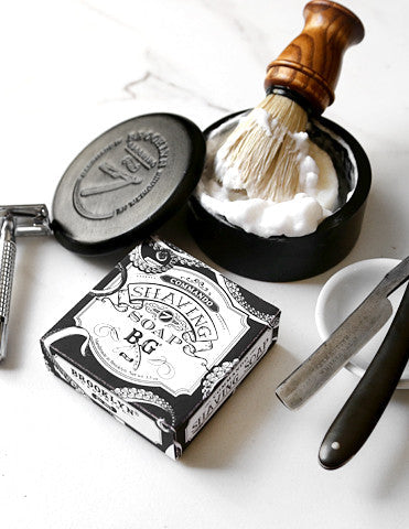 Wood Shaving Bowl - Charcoal in - Shaving Bowl photo
