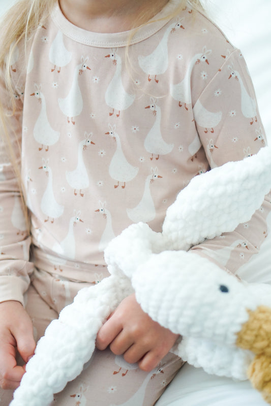 Silly Goose on the Loose 2pc Bamboo Pajamas in - photo