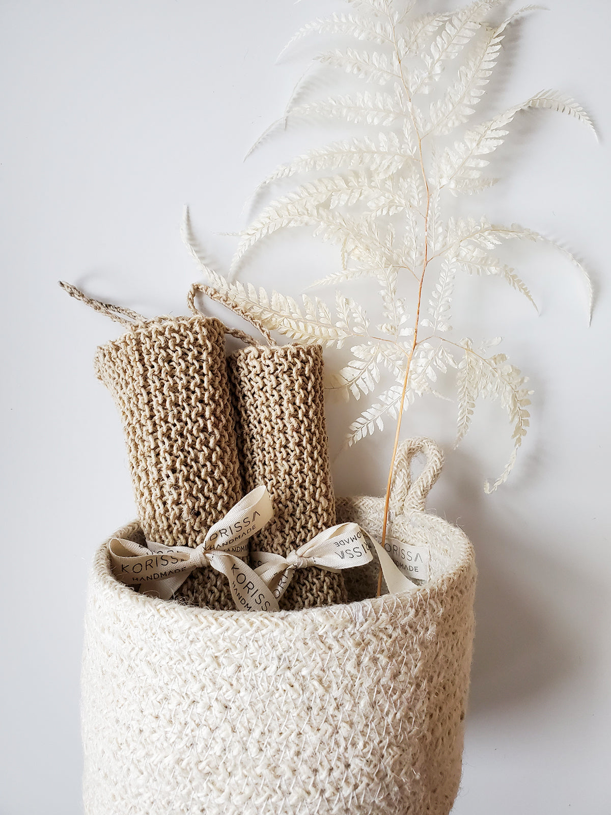 Hemp Washcloth (Set of 2) in - BATH photo