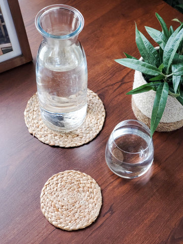 Kata Natural Drink Coaster (Set of 4) in - KITCHEN photo