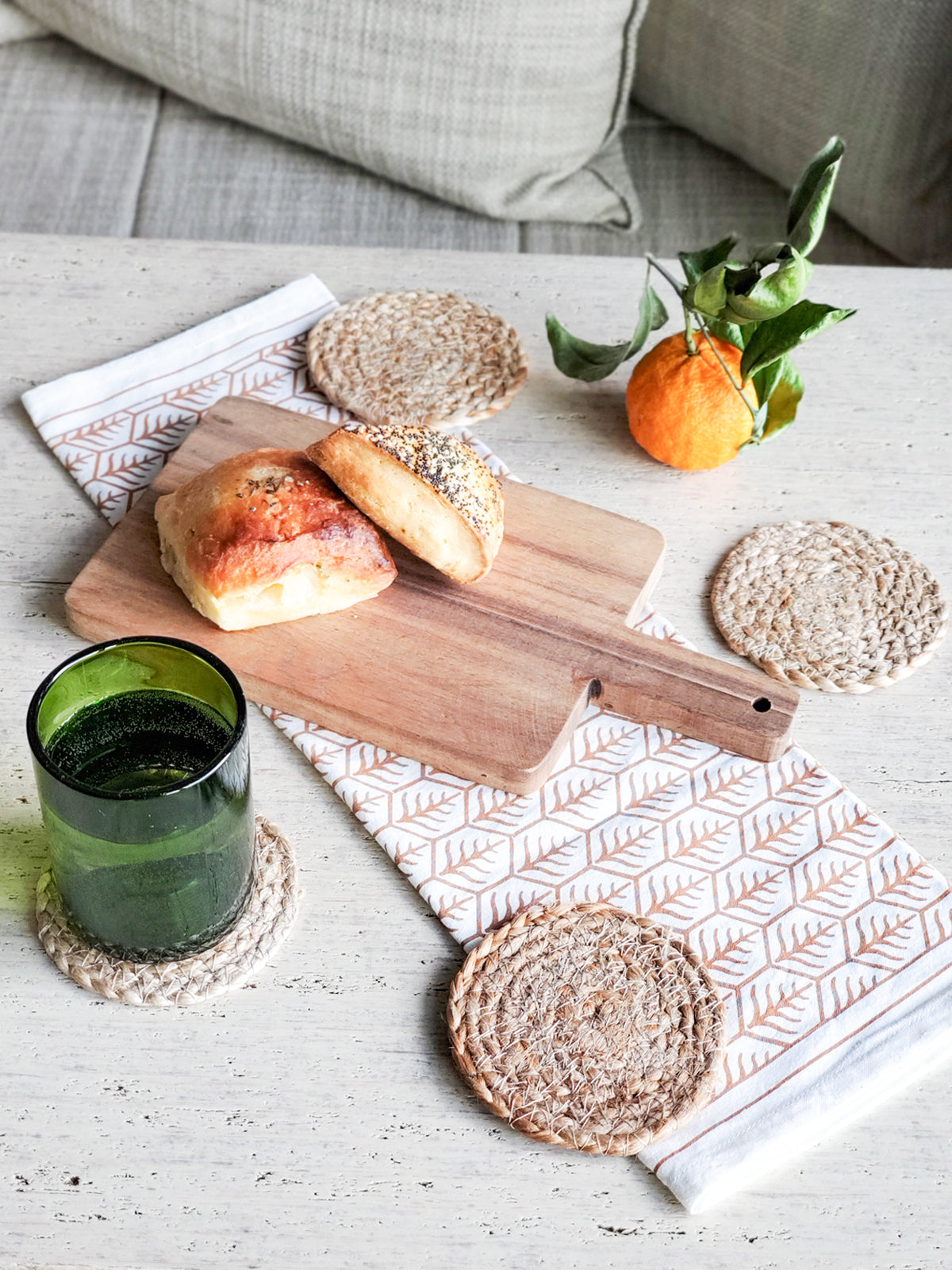 Kata Natural Drink Coaster (Set of 4) in - KITCHEN photo