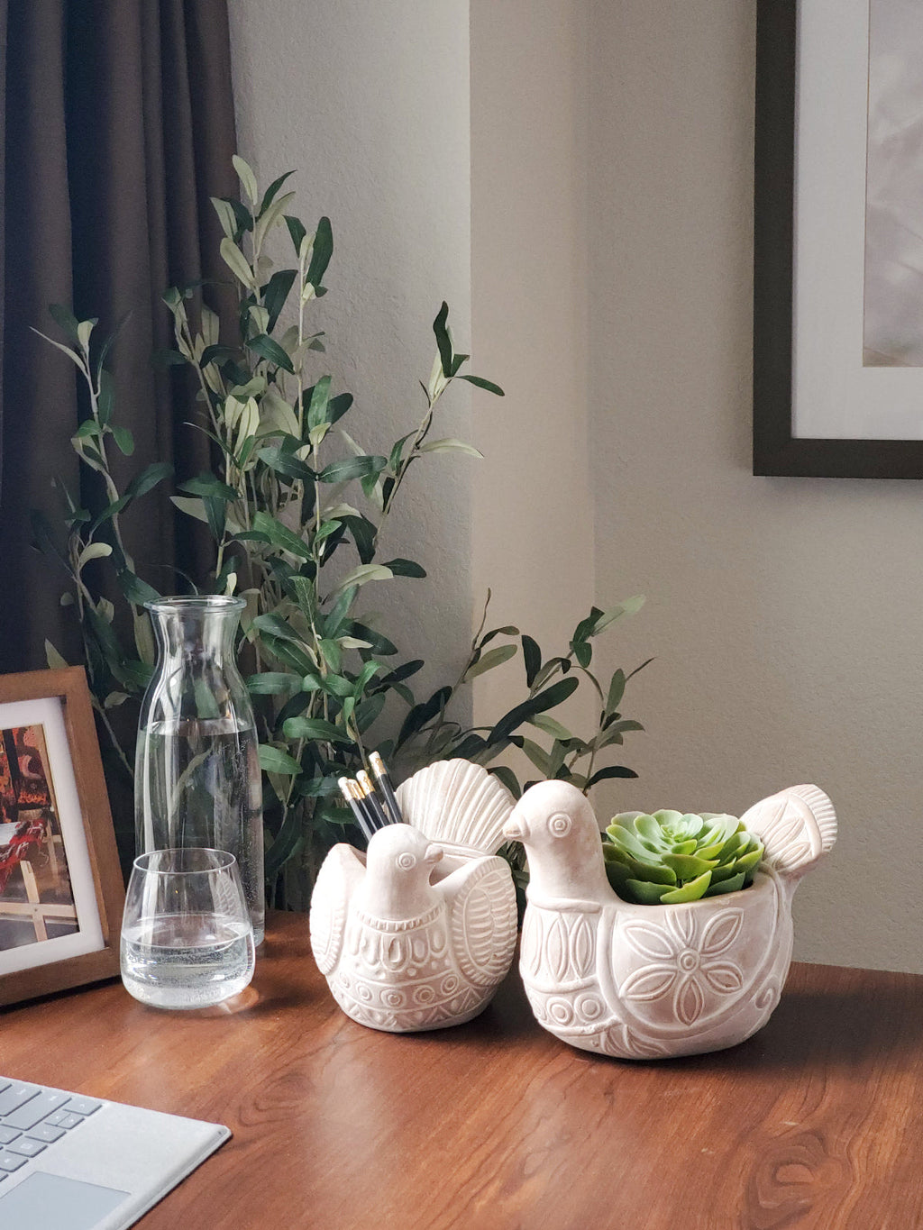 Terracotta Pot - Spotted Dove in - PLANT DECOR photo