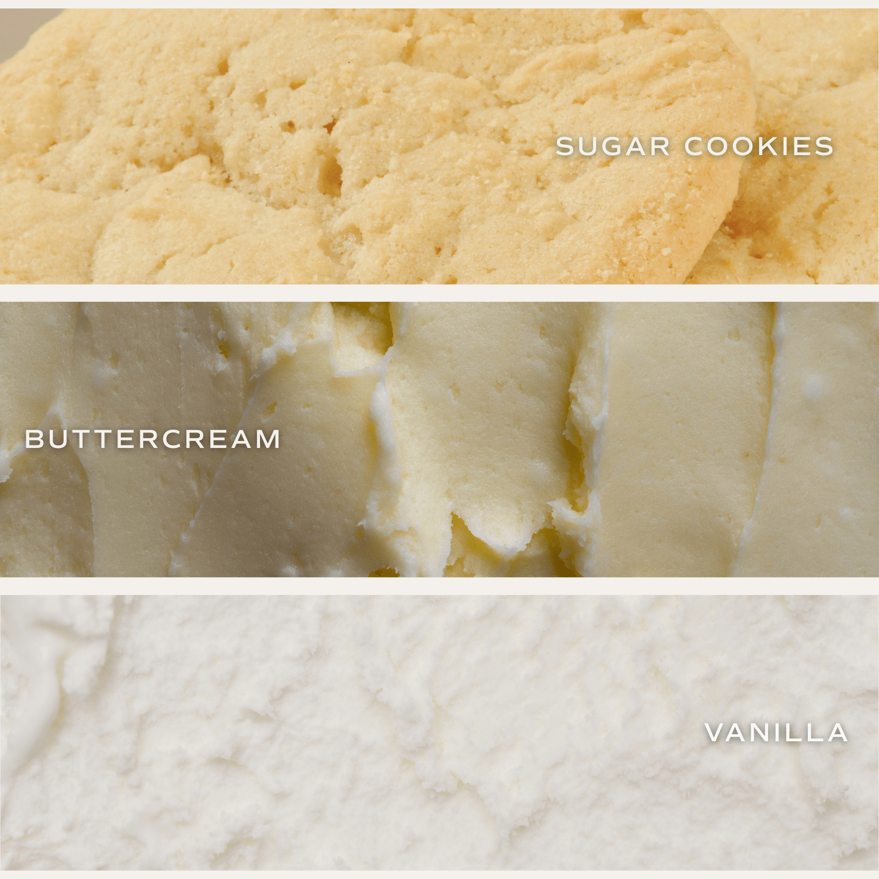 Sugar Cookies Soy Candle - Tan Matte Jar - 15 oz in - Candles photo