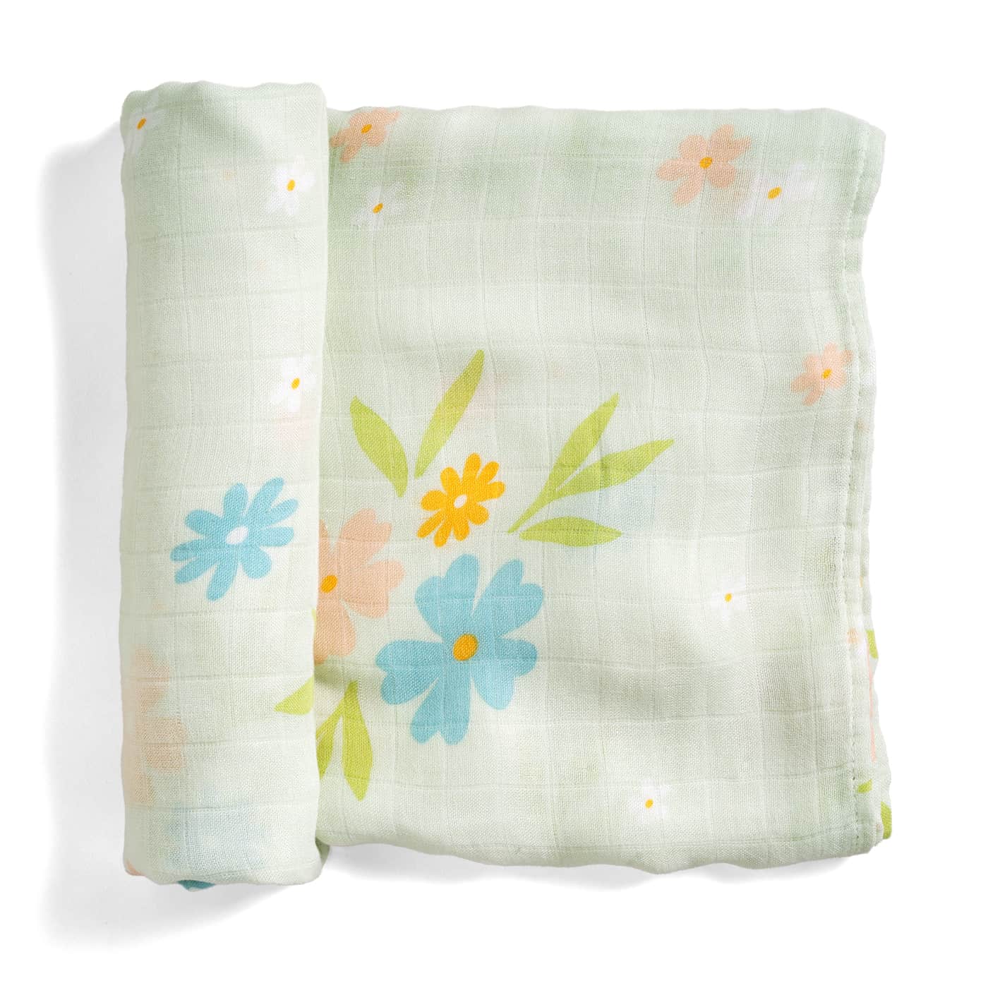 Enchanted Meadow bamboo swaddle in - Swaddle photo