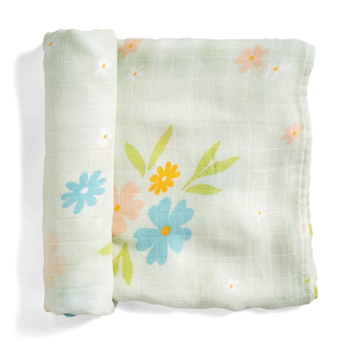 Enchanted Meadow bamboo swaddle in - Swaddle photo