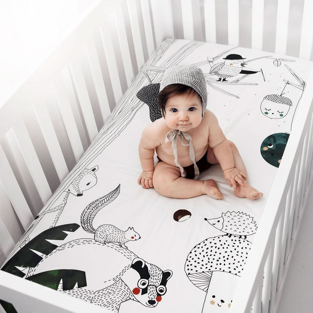 Woodland Dreams Standard Size Crib Sheet in - Crib sheets photo