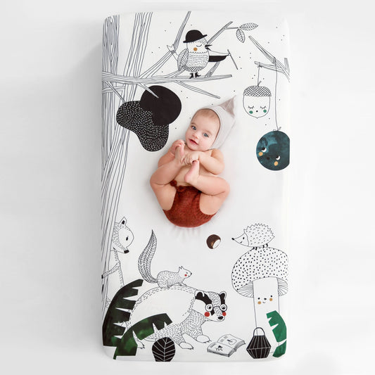 Woodland Dreams Standard Size Crib Sheet in - Crib sheets photo