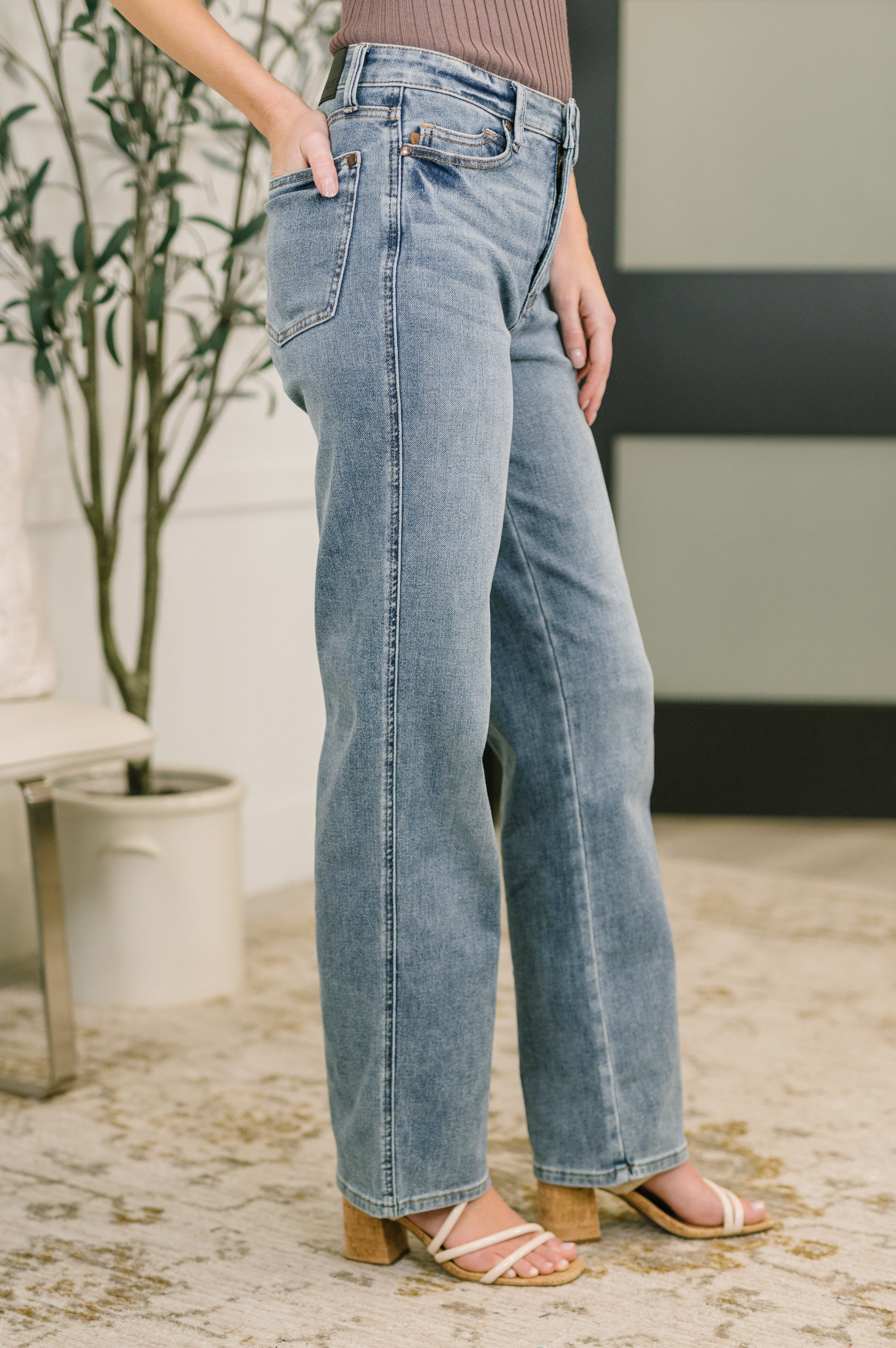 Sabrina High Waist TC Slim Straight in - Womens photo