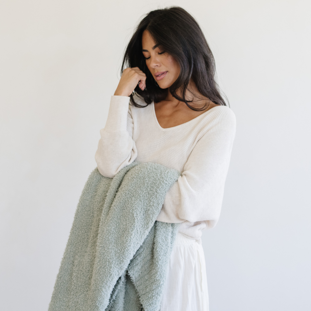 BAMBONI® XL BLANKETS in Sage - photo