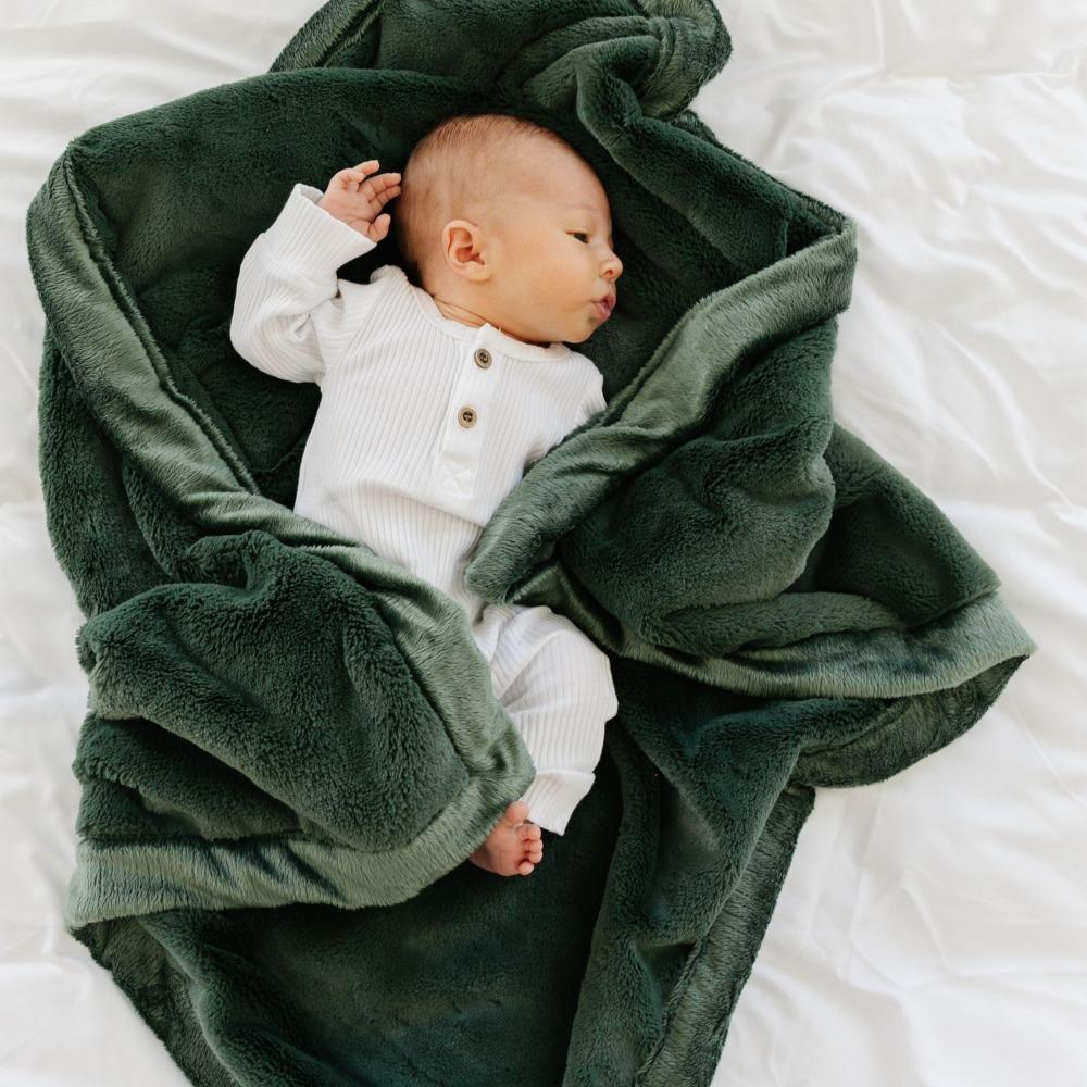 LUSH RECEIVING BLANKETS - Hunter