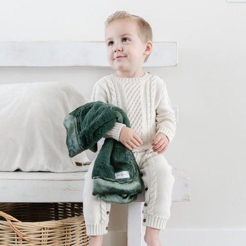 Saranoni Lush Mini Blankets in Hunter - photo