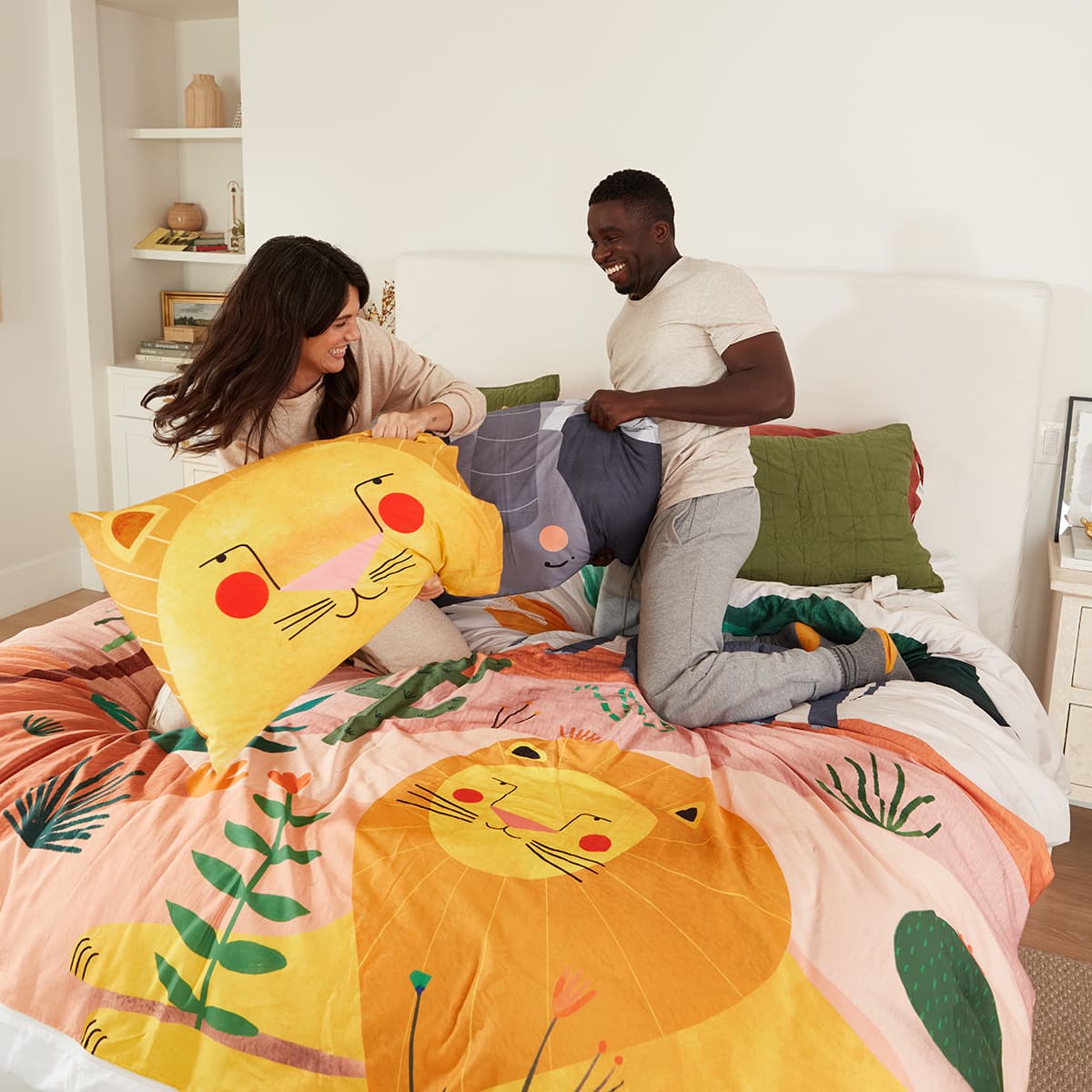 In The Savanna Duvet & Pillowcase in - Big Kid Bedding photo