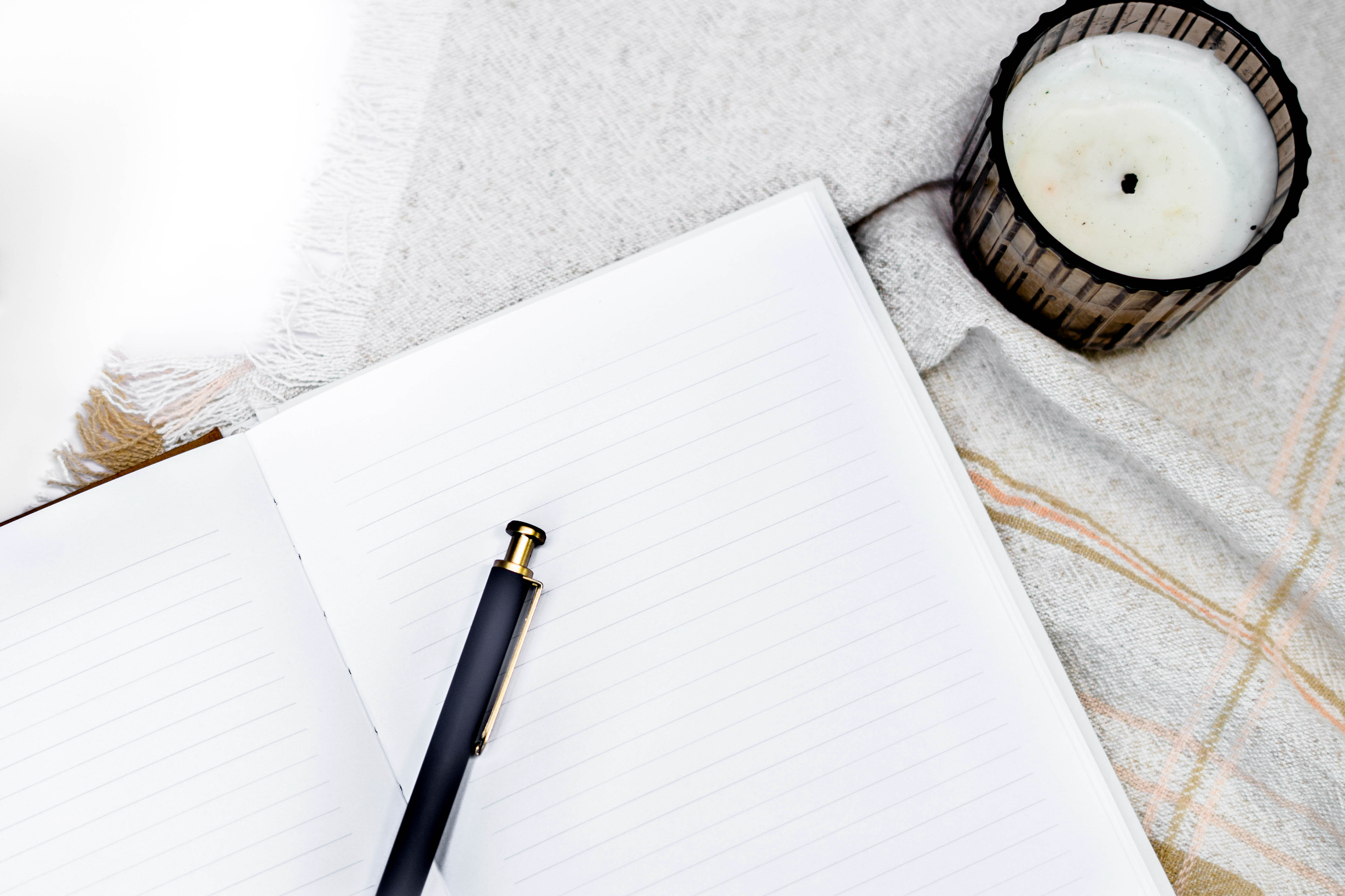 Blank Lined Journal in - blank journal photo