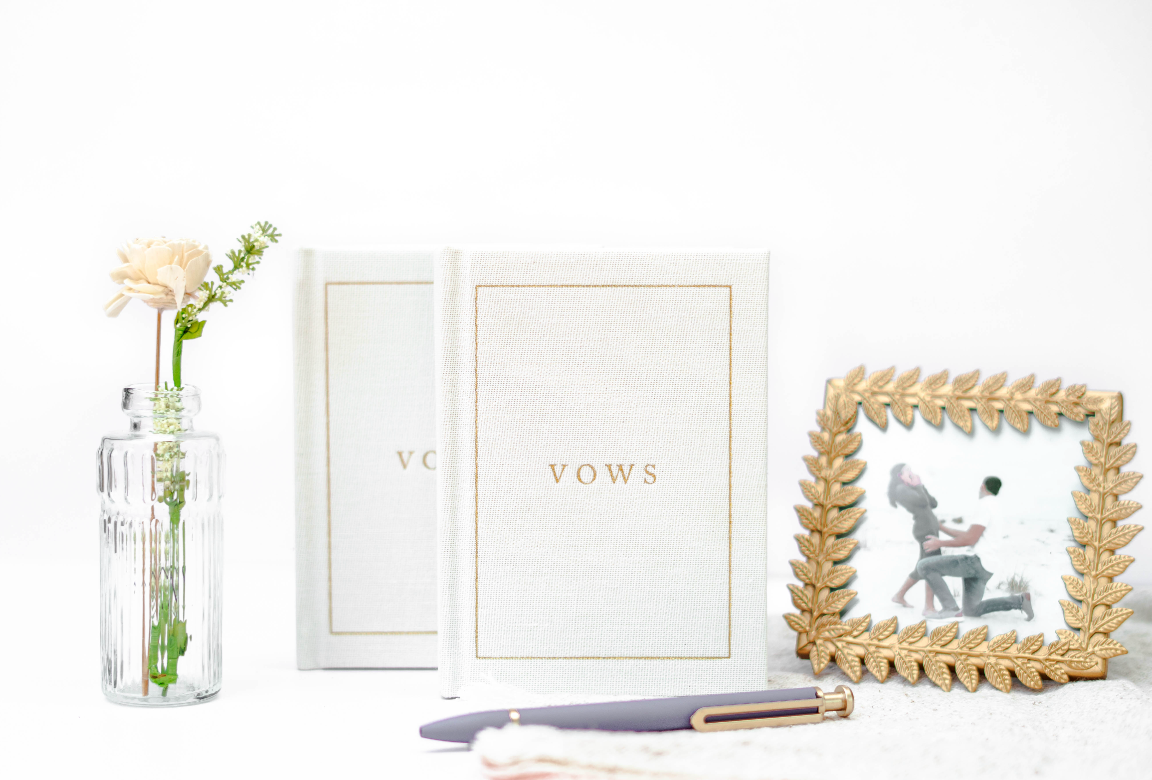 Vow Books in Two Books: Both Ivory - Journal photo