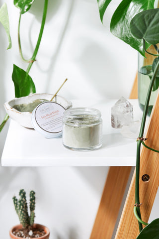 BUTTER ME UP ORGANICS Sea Mud Mask | French Green Clay Kaolin Clay
