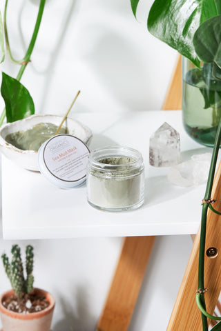 BUTTER ME UP ORGANICS Sea Mud Mask | French Green Clay Kaolin Clay
