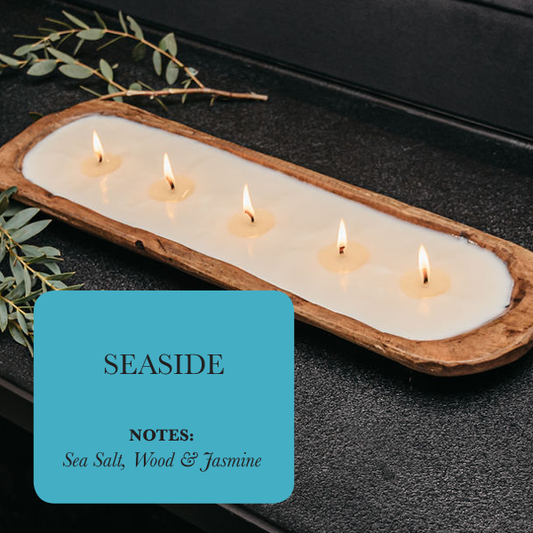 5-Wick Dough Bowl Soy Candle - Seaside in - Soy Candles photo