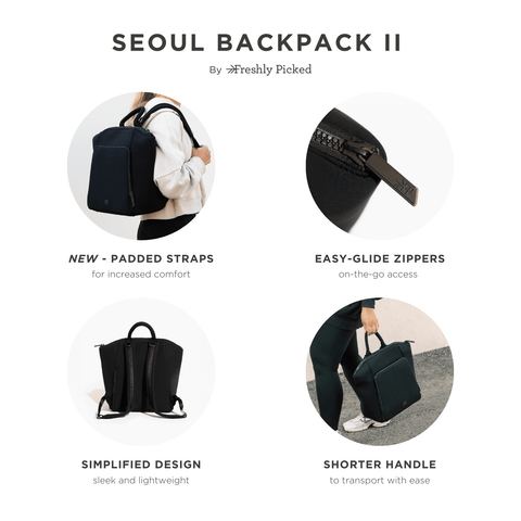 Aspen Seoul Diaper Bag II in - Seoul Backpack photo