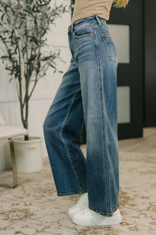 Shayla High Waist Retro Wide -
