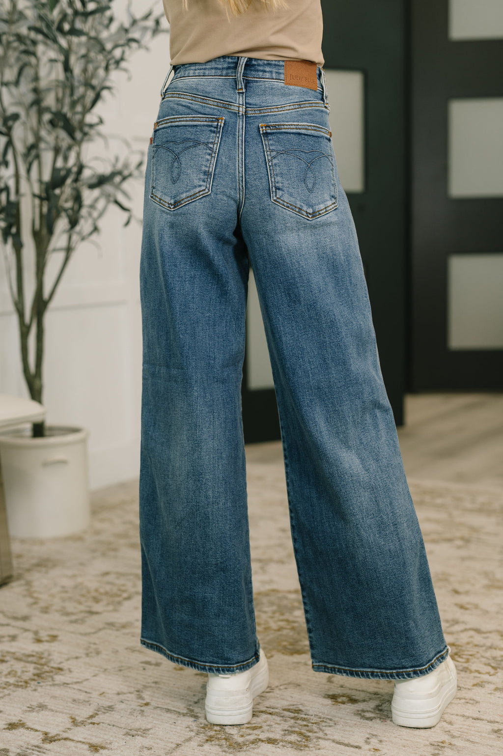 Shayla High Waist Retro Wide -