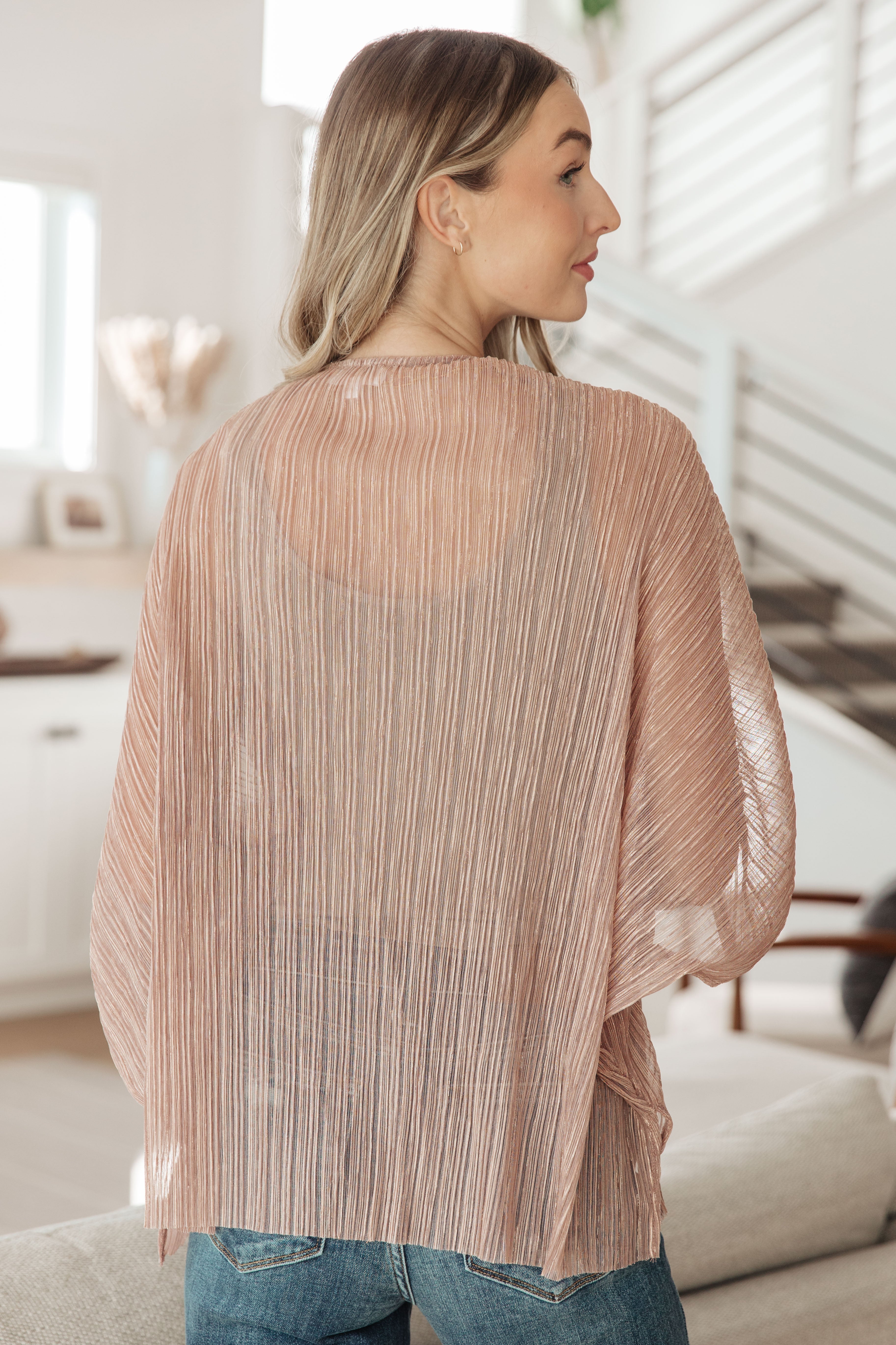 Sheer Signs Kimono in - Layers photo