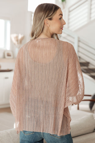 Sheer Signs Kimono in - Layers photo