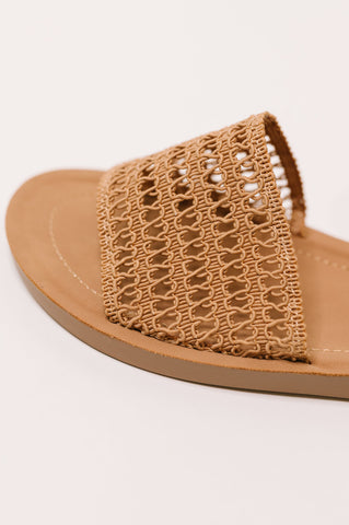 Sibley Sandal in Camel in - Womens photo
