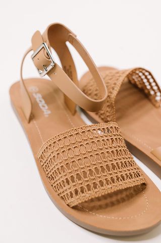 Sibley Sandal in Camel in - Womens photo