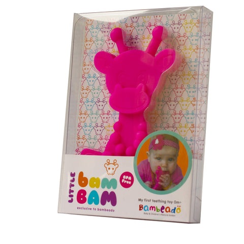 Little bamBAM Baby Teething Toy - Magenta in - Baby Teething Toy photo