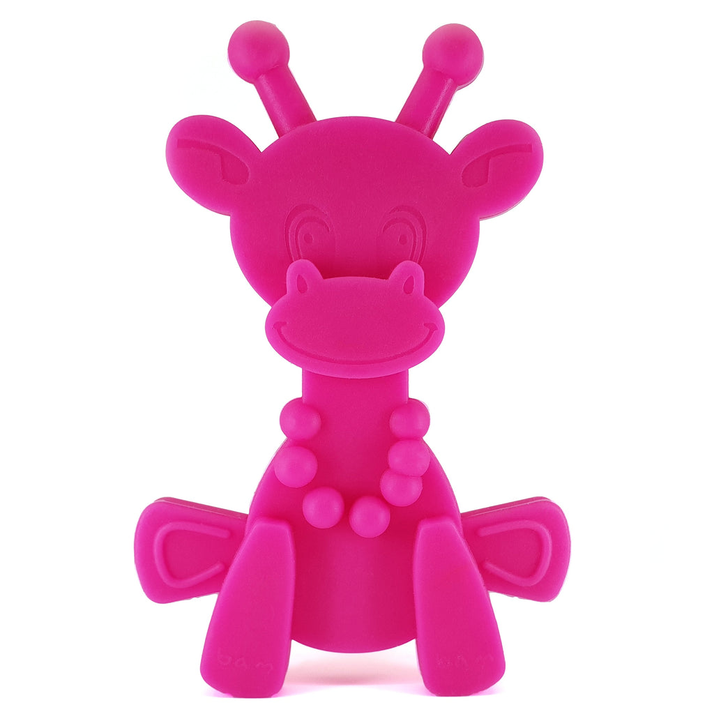 Little bamBAM Baby Teething Toy - Magenta in - Baby Teething Toy photo