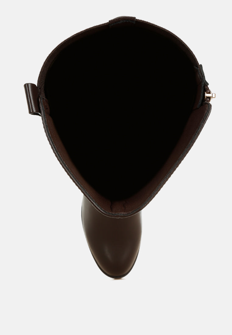 Snowd Riding Boot in - Long Boots photo