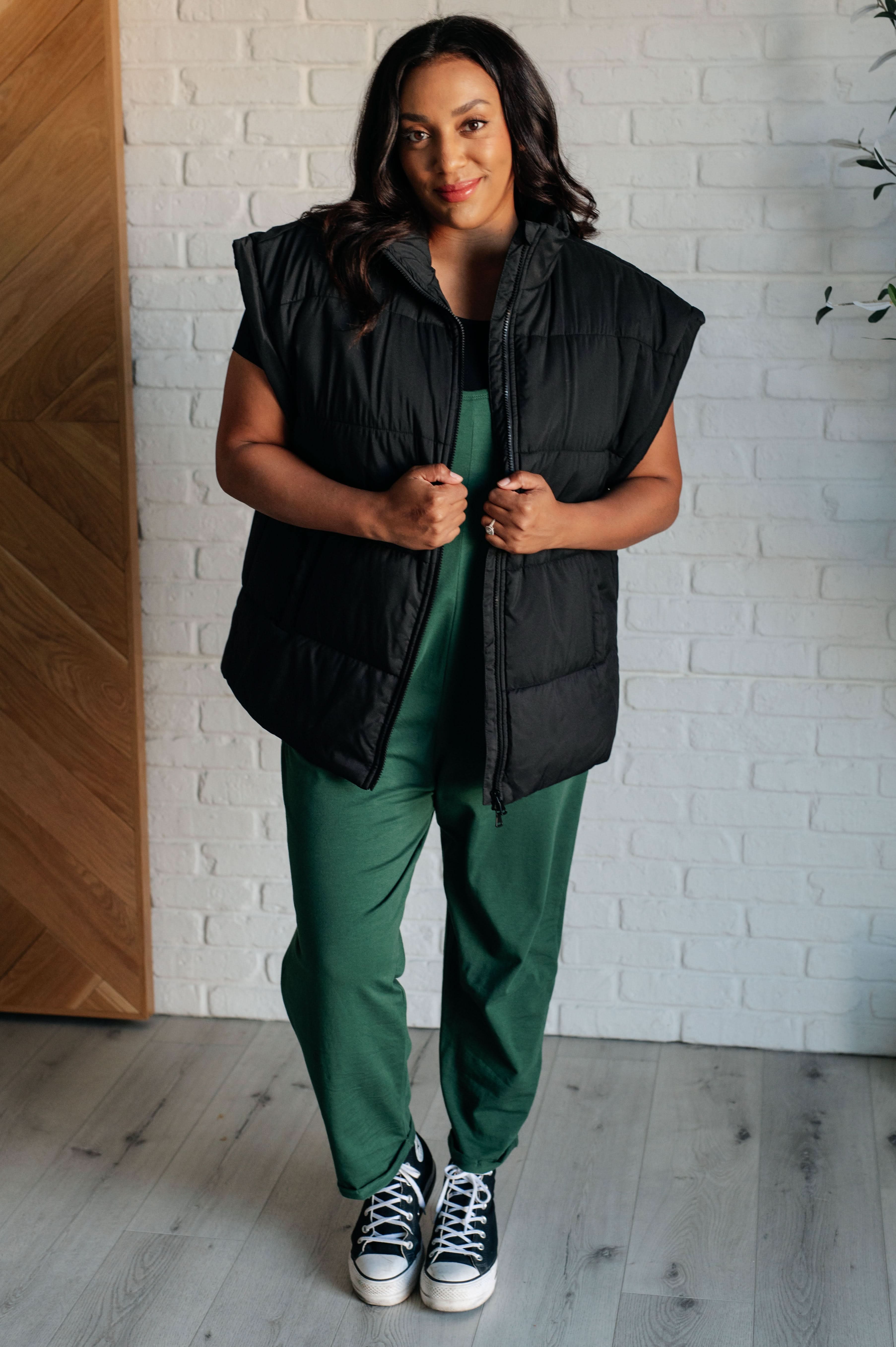 Stadium Seating Puffer Vest in - Layers photo