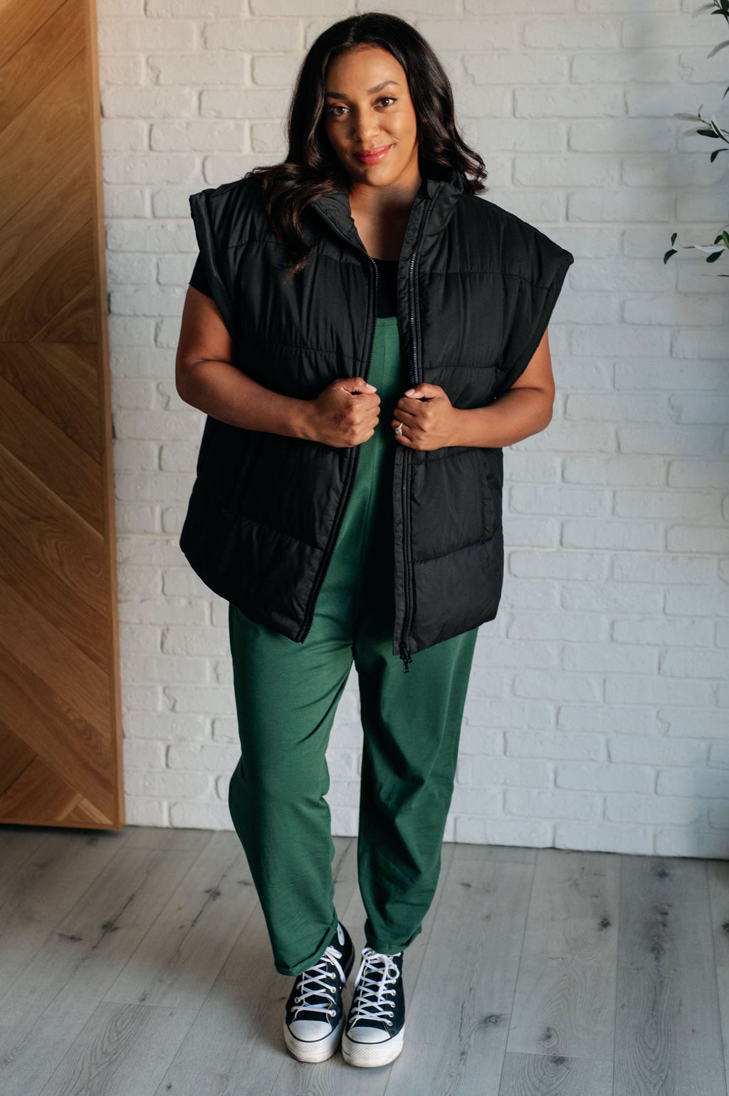 Stadium Seating Puffer Vest in - Layers photo