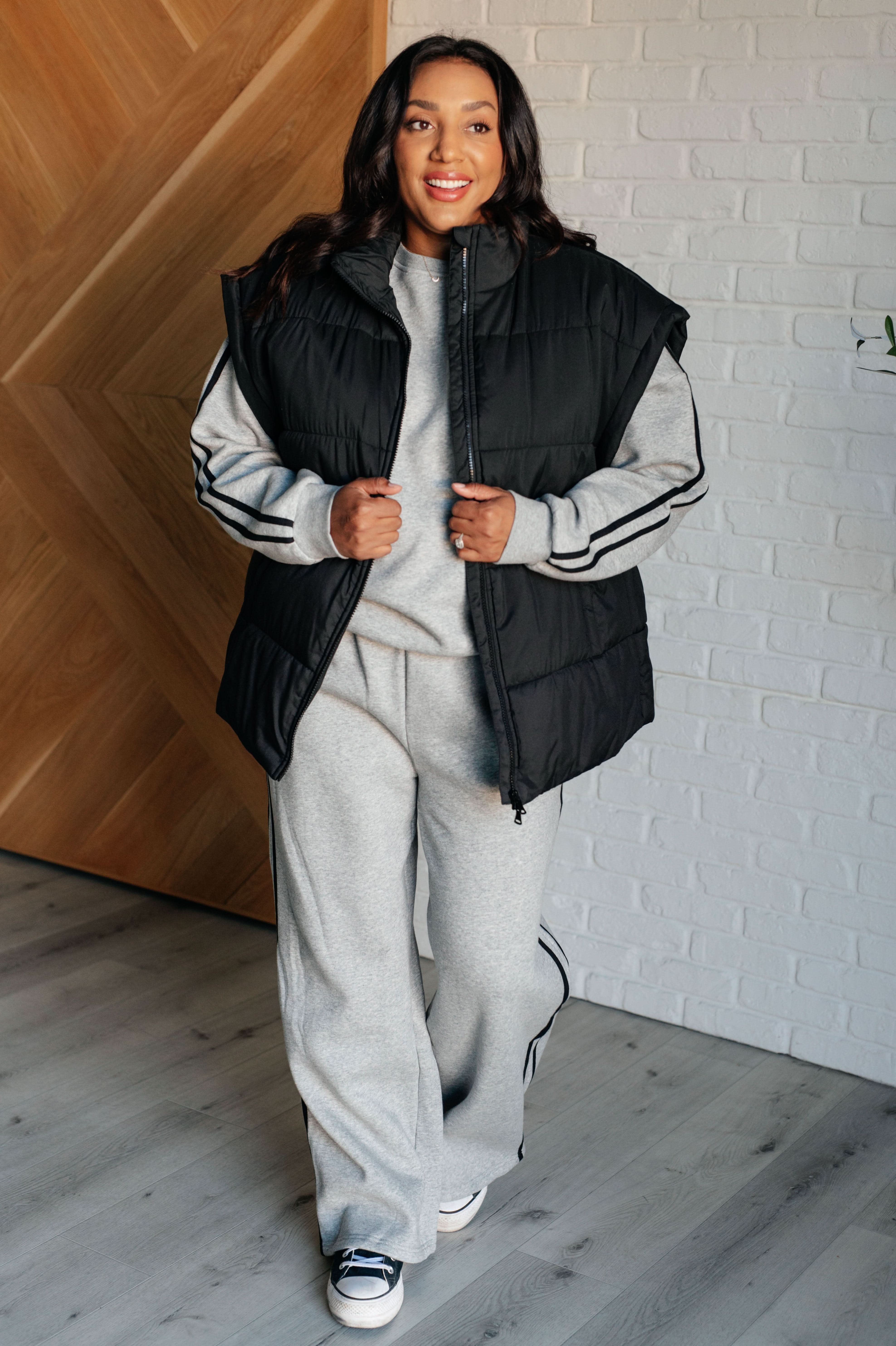Stadium Seating Puffer Vest in - Layers photo