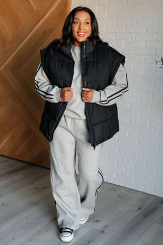 Stadium Seating Puffer Vest in - Layers photo