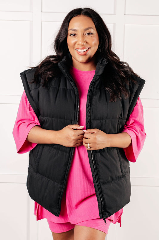 Stadium Seating Puffer Vest in - Layers photo