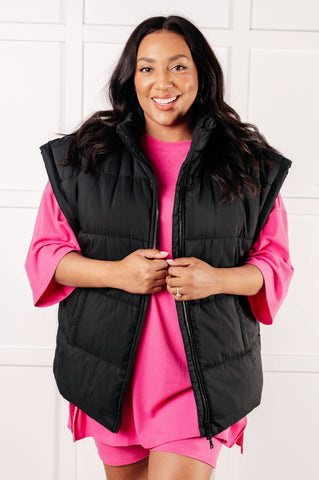 Stadium Seating Puffer Vest in - Layers photo