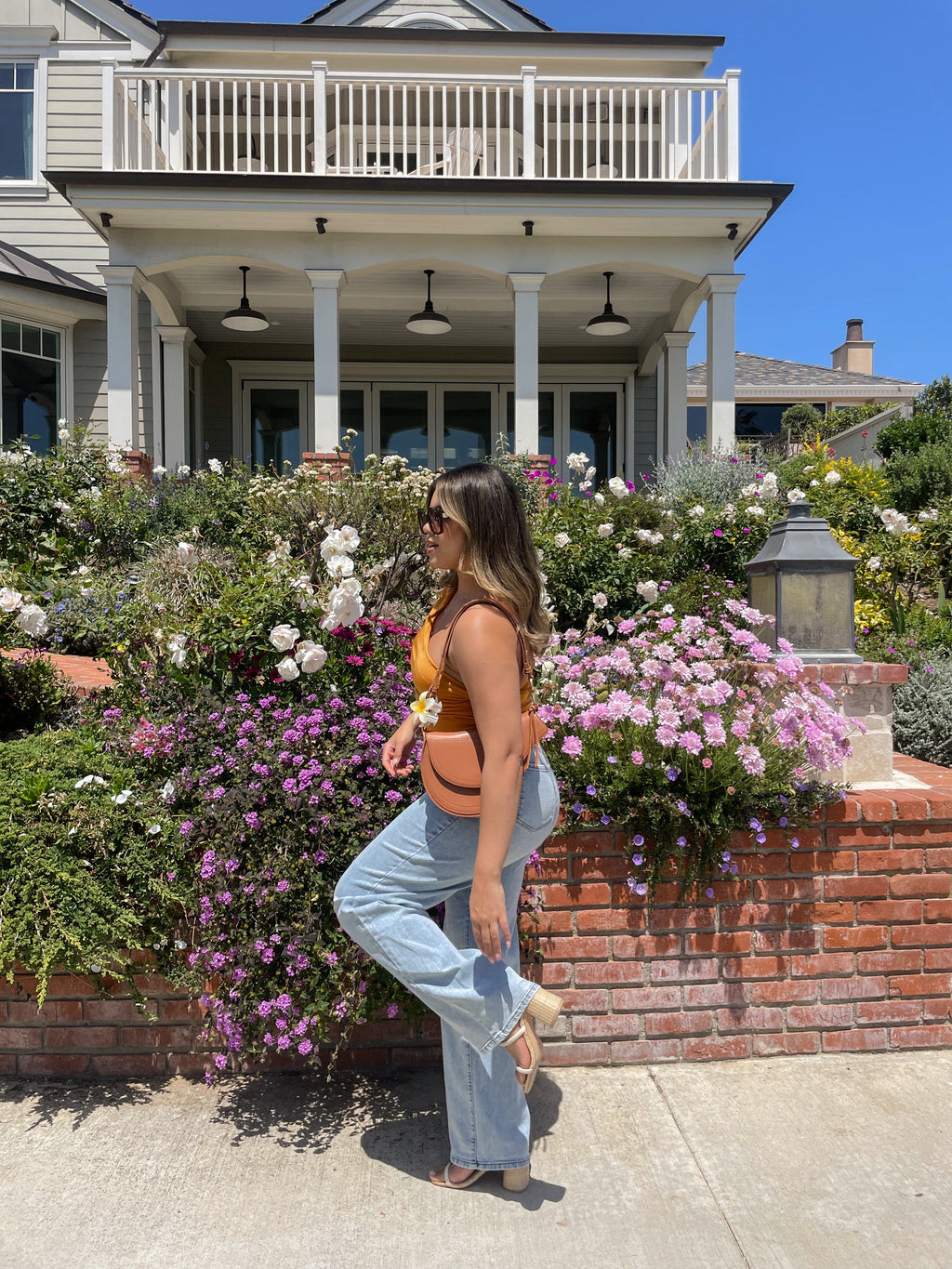 The Margaret | Beige Rattan Heel in - HEELS photo