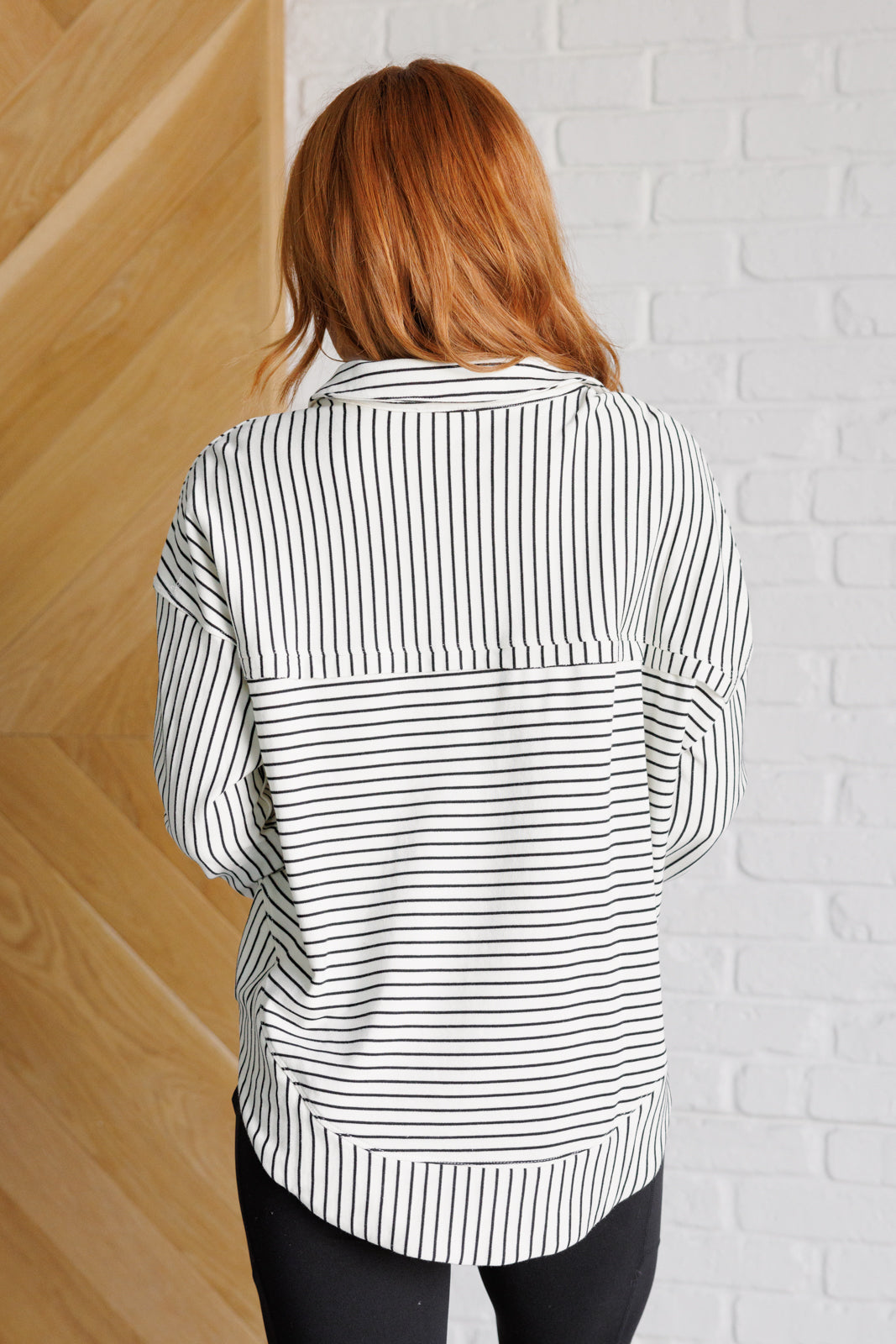 Striped Serendipity Pullover -
