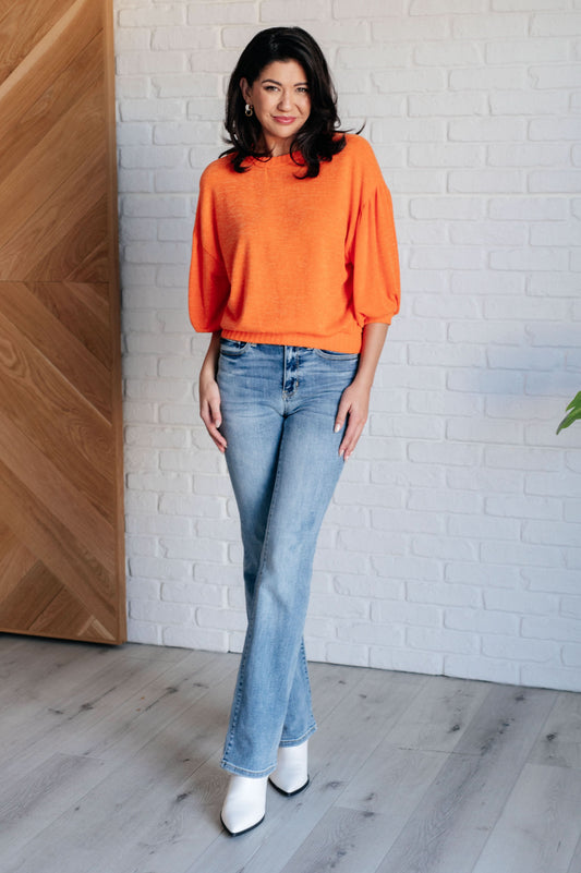 Subway Station Sweater in Orange in - Tops photo