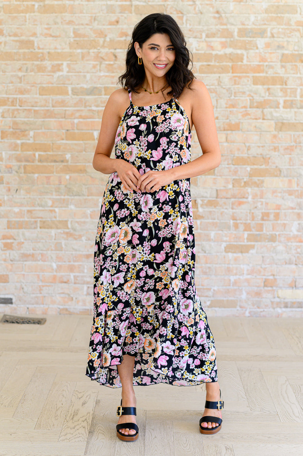 Sunny Side of Life Halter Top Dress in - Dresses photo